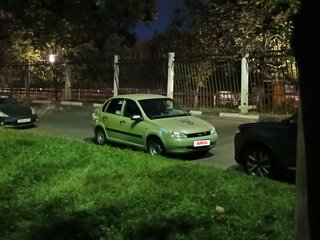 2006 Lada (ВАЗ) Kalina I, зелёный, 250000 рублей, вид 1