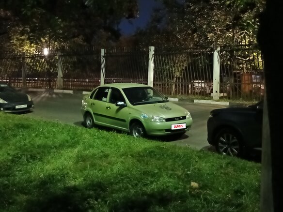 2006 Lada (ВАЗ) Kalina I, зелёный, 250000 рублей