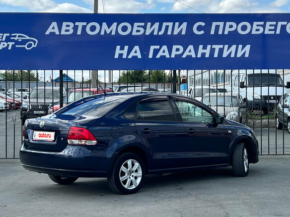 2012 Volkswagen Polo V, синий, 490000 рублей - вид 6