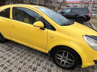 2008 Opel Corsa D, жёлтый, 260000 рублей, вид 2
