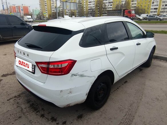 2021 Lada (ВАЗ) Vesta SW I, белый, 722000 рублей - вид 5
