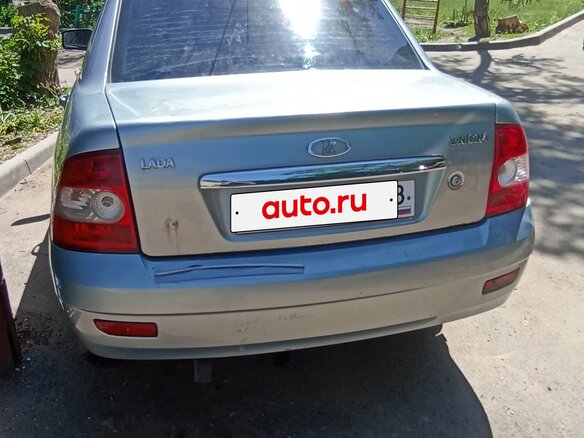 2007 Lada (ВАЗ) Priora I, серебристый, 180000 рублей - вид 1