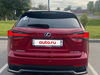 2018 Lexus NX 200 I Рестайлинг, красный, 2600000 рублей, вид 4
