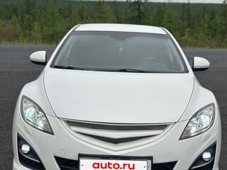 2011 Mazda 6 II (GH) Рестайлинг, белый, 1200000 рублей, вид 1
