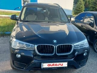 2014 BMW X3 20i xDrive II (F25) Рестайлинг, чёрный, 1800000 рублей, вид 2