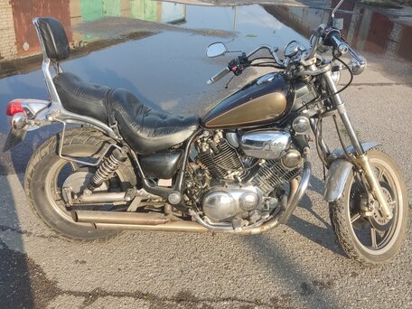 1985 Yamaha XV750 Virago, коричневый, 280000 рублей, вид 1
