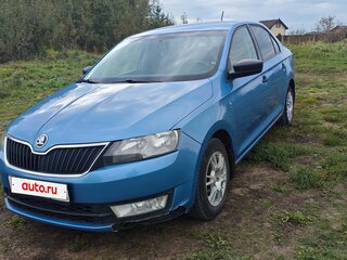 2016 Skoda Rapid I, синий, 820000 рублей, вид 1