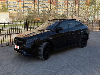 2017 Mercedes-Benz GLE Coupe 400 I (C292), чёрный, 3750000 рублей, вид 3