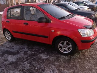 2005 Hyundai Getz I, красный, 299000 рублей, вид 1