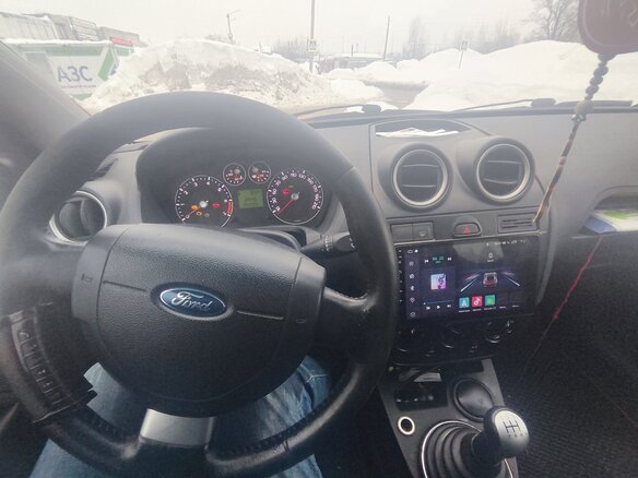 2006 Ford Fiesta Mk5, чёрный, 490000 рублей - вид 10