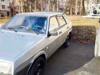 2002 Lada (ВАЗ) 21093i, серебристый, 90000 рублей, вид 1