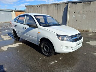 2015 Lada (ВАЗ) Granta I, белый, 295000 рублей, вид 3