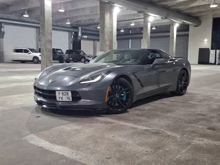 2013 Chevrolet Corvette Stingray C7, серебристый, 8499000 рублей, вид 2
