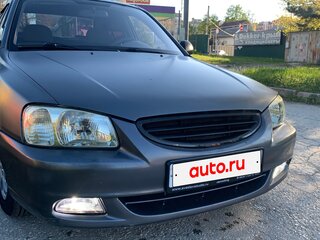 2007 Hyundai Accent ТагАЗ II, серый, 355000 рублей, вид 4