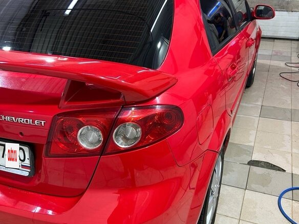 2007 Chevrolet Lacetti I, красный, 450000 рублей - вид 9