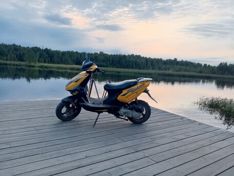 2011 GX moto GX Flash, жёлтый, 35000 рублей, вид 2