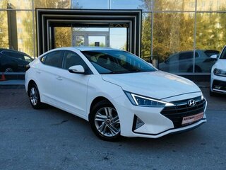 2020 Hyundai Elantra VI (AD) Рестайлинг, белый, 1459000 рублей, вид 4