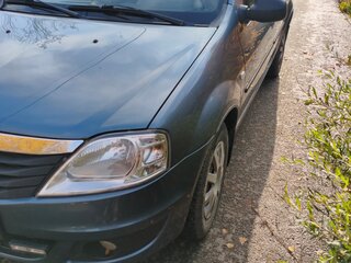 2010 Renault Logan I Рестайлинг, синий, 400000 рублей, вид 1