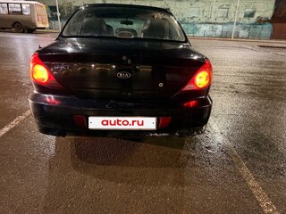 2004 Kia Spectra I Рестайлинг 2, чёрный, 90000 рублей, вид 1