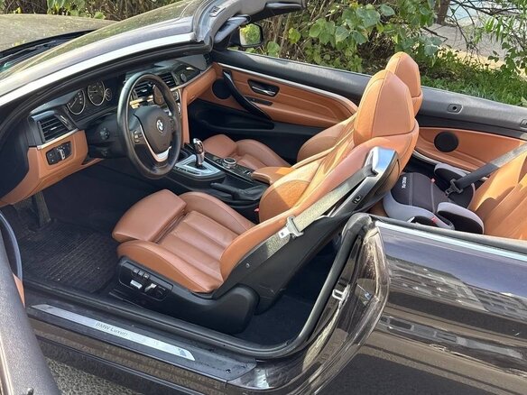 2014 BMW 4 серии 428i F32/F33/F36, коричневый, 3700000 рублей - вид 4