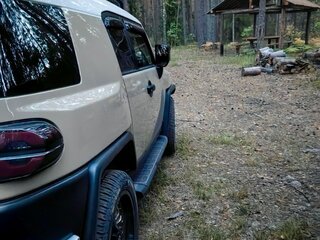 2021 Toyota FJ Cruiser, бежевый, 7500000 рублей, вид 3