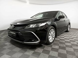 2021 Toyota Camry VIII (XV70) Рестайлинг, чёрный, 3350000 рублей, вид 1