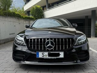 2022 Mercedes-Benz C-Класс 180 IV (W205) Рестайлинг, чёрный, 3746579 рублей, вид 2