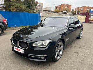 2015 BMW 7 серии 750i xDrive V (F01/F02/F04) Рестайлинг, чёрный, 2190000 рублей, вид 1