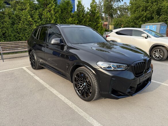 2023 BMW X3 M Competition I (F97) Рестайлинг, чёрный - вид 5