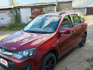 2016 Lada (ВАЗ) Kalina II, красный, 380000 рублей, вид 1
