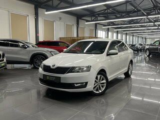 2017 Skoda Rapid I Рестайлинг, белый, 1250000 рублей, вид 1