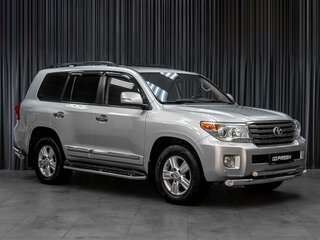 2012 Toyota Land Cruiser 200 Series Рестайлинг 1, серебристый, 3168000 рублей, вид 1