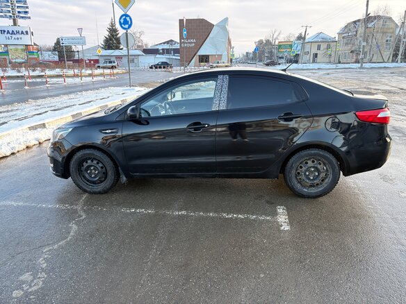 2014 Kia Rio III, чёрный, 800000 рублей - вид 8