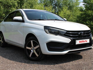 2023 Lada (ВАЗ) Vesta I Рестайлинг (NG), белый, 1300000 рублей, вид 1