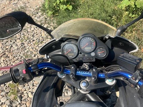 2003 Yamaha FZS1000 Fazer, серый, 300000 рублей, вид 4