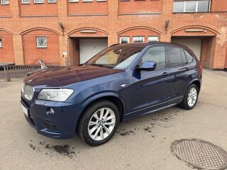 2013 BMW X3 35d xDrive II (F25), синий, 3000000 рублей, вид 1