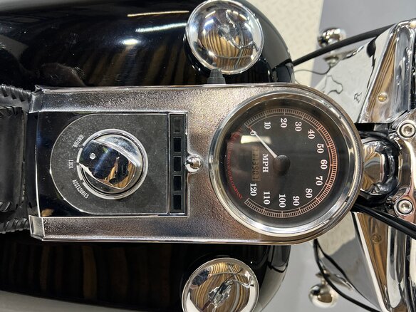 1998 Harley-Davidson Fat Boy, чёрный, 770000 рублей - вид 26