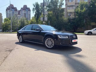 2014 Audi A8 Long III (D4) Рестайлинг, чёрный, 2150000 рублей, вид 3