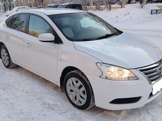 2014 Nissan Sentra VII (B17), белый, 900000 рублей, вид 4