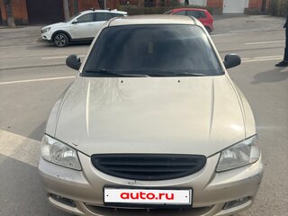 2004 Hyundai Accent ТагАЗ II, бежевый, 400000 рублей, вид 2