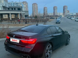 2017 BMW 7 серии 740d xDrive VI (G11/G12), чёрный, 4100000 рублей, вид 3