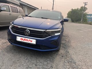 2020 Volkswagen Polo VI, синий, 1550000 рублей, вид 1