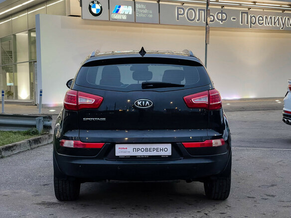 2011 Kia Sportage III, чёрный, 909000 рублей - вид 5