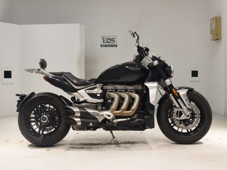 2021 Triumph Rocket III, чёрный, 1425000 рублей, вид 1