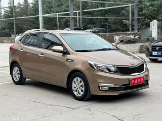 2015 Kia Rio III Рестайлинг, коричневый, 810111 рублей, вид 3