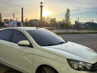 2018 Lada (ВАЗ) Vesta CNG I, белый, 850000 рублей, вид 1