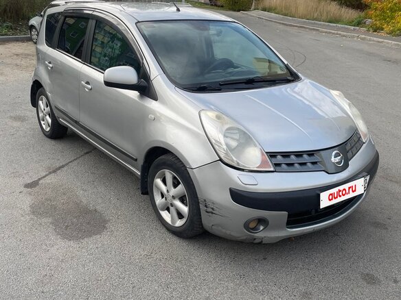 2007 Nissan Note I, серебристый, 320000 рублей - вид 2