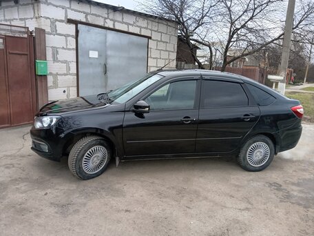 2023 Lada (ВАЗ) Granta I Рестайлинг, чёрный, 800000 рублей, вид 4