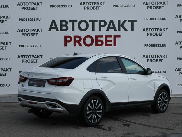 2023 Lada (ВАЗ) Vesta Cross I Рестайлинг (NG), белый - вид 4