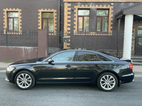 2014 Audi A6 IV (C7), чёрный - вид 3